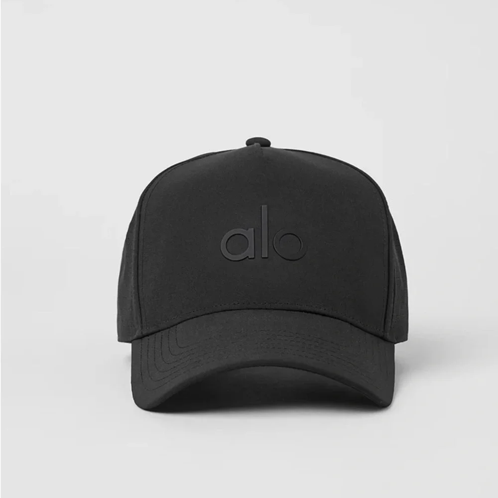 Alo Yoga Performance District Trucker Hat Black